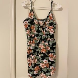 NWOT floral romper